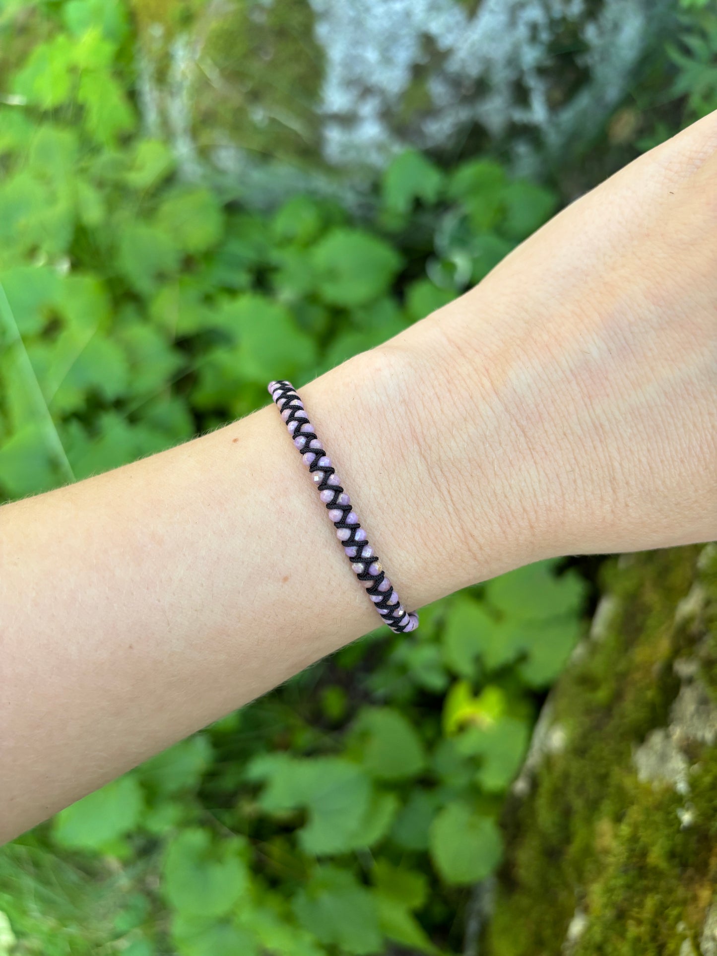Mielenrauha & Viisaus — Punottu choker fosfosideriitistä