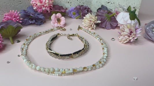Herkkyys & Kauneus — Monikerroksinen helmiäinen choker