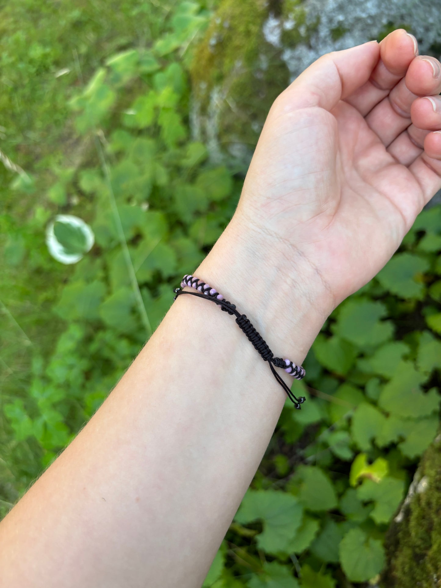 Mielenrauha & Viisaus — Punottu choker fosfosideriitistä