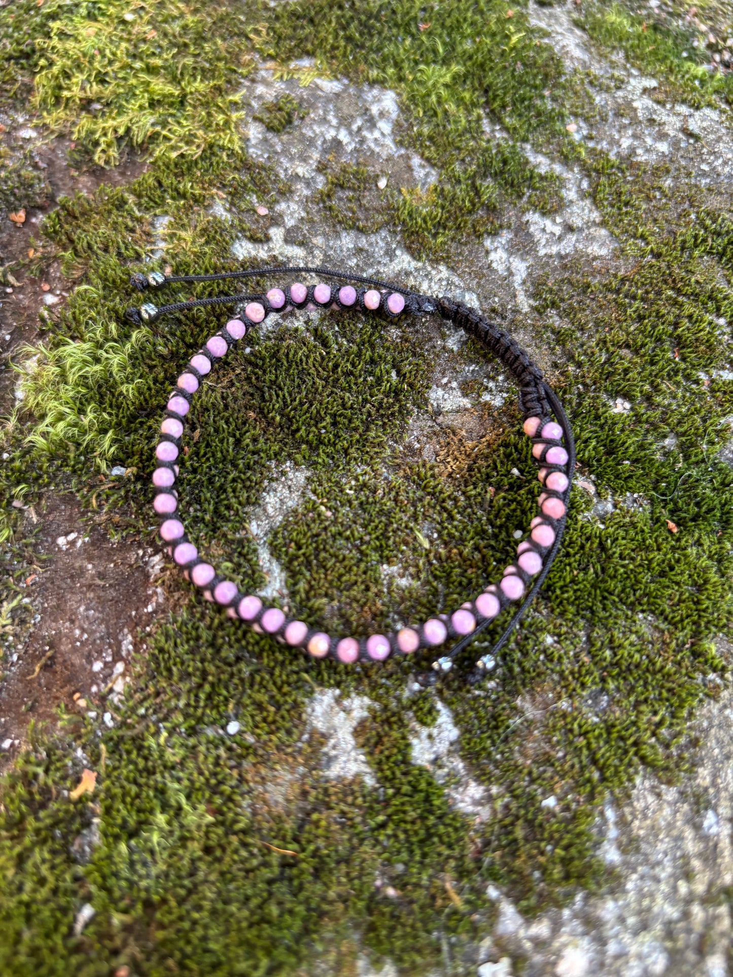 Mielenrauha & Viisaus — Punottu choker fosfosideriitistä
