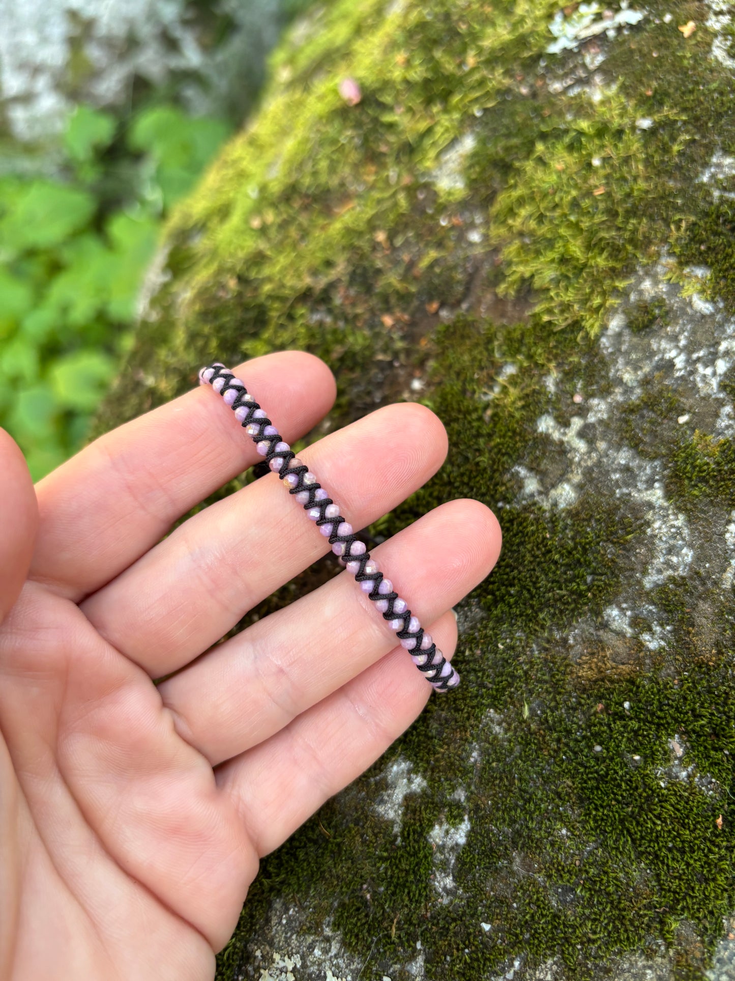 Mielenrauha & Viisaus — Punottu choker fosfosideriitistä