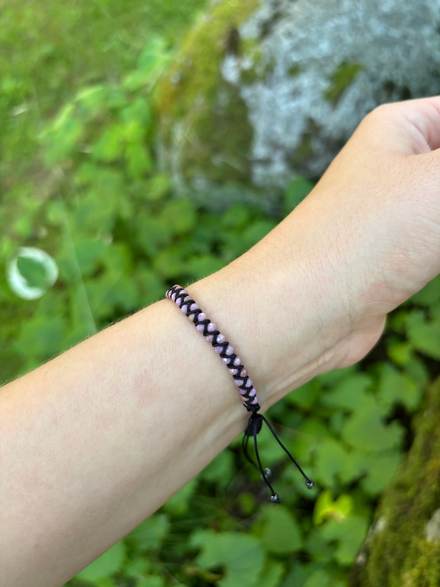 Mielenrauha & Viisaus — Punottu choker fosfosideriitistä